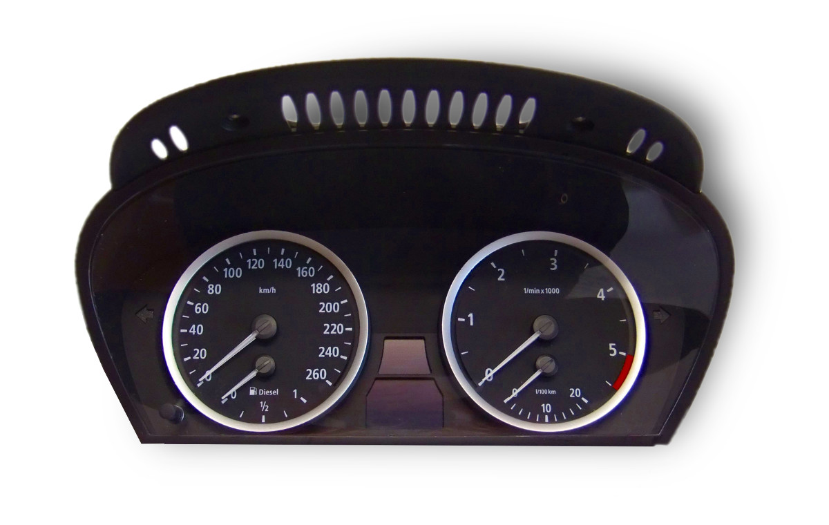Kombiinstrument BMW E60/61 - Spenderfahrzeug: 530d Bj. 2004 (Originalbild MKU)
