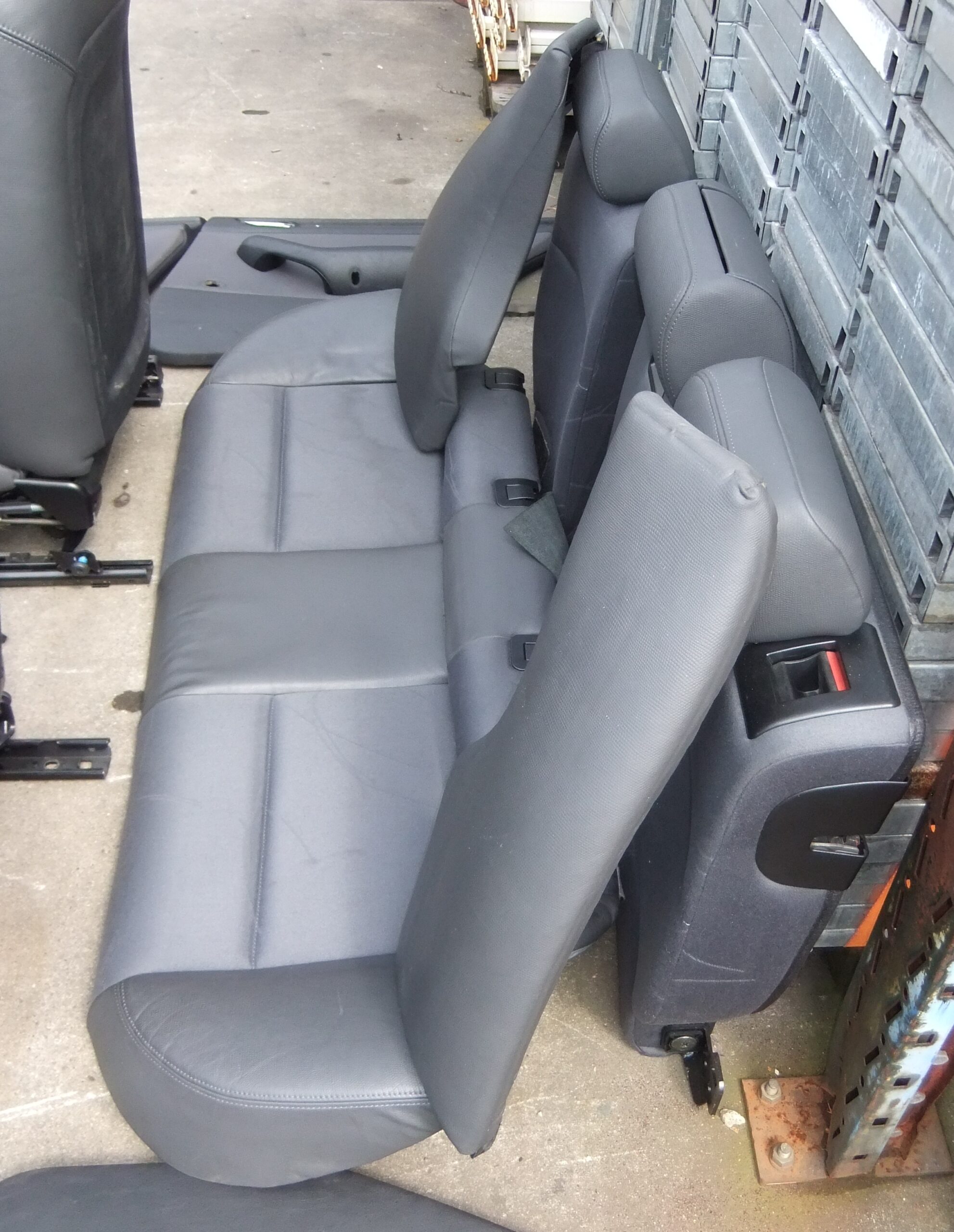 BMW 3er E46 Touring Sitze Stoff Leder Scritto