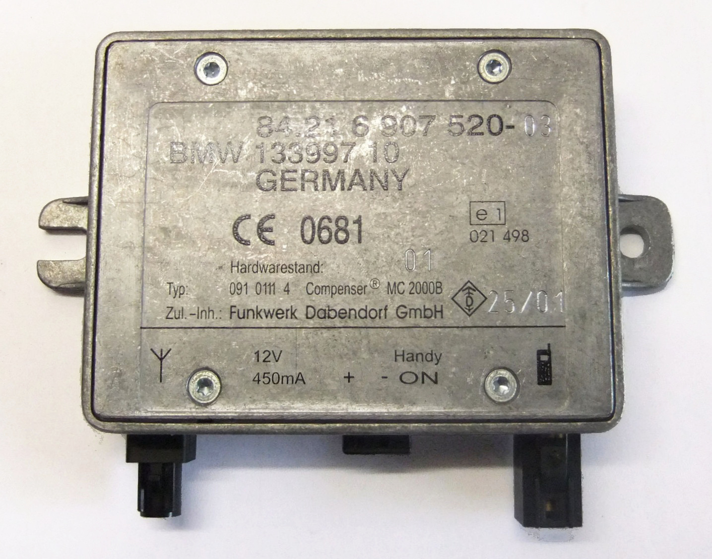 BMW Leitungskompensator Dualband 6907520