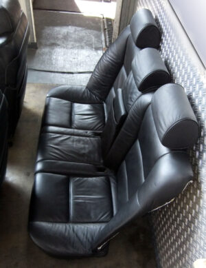 BMW E39 5er Limousine Ledersitze schwarz