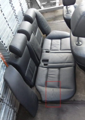 BMW 5er Touring E61 Ledersitze schwarz